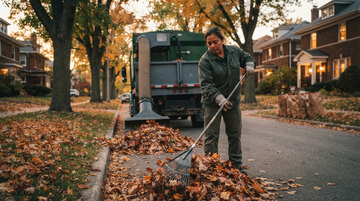Editorial illustration for Navigating Fall Cleanup: Your Guide to City Leaf Collection Rules