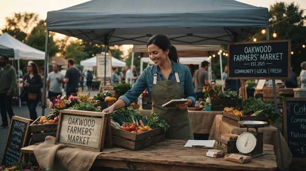 Editorial illustration for Starting a Farmers' Market: How to Pick the Right Legal Structure and Take the First Steps